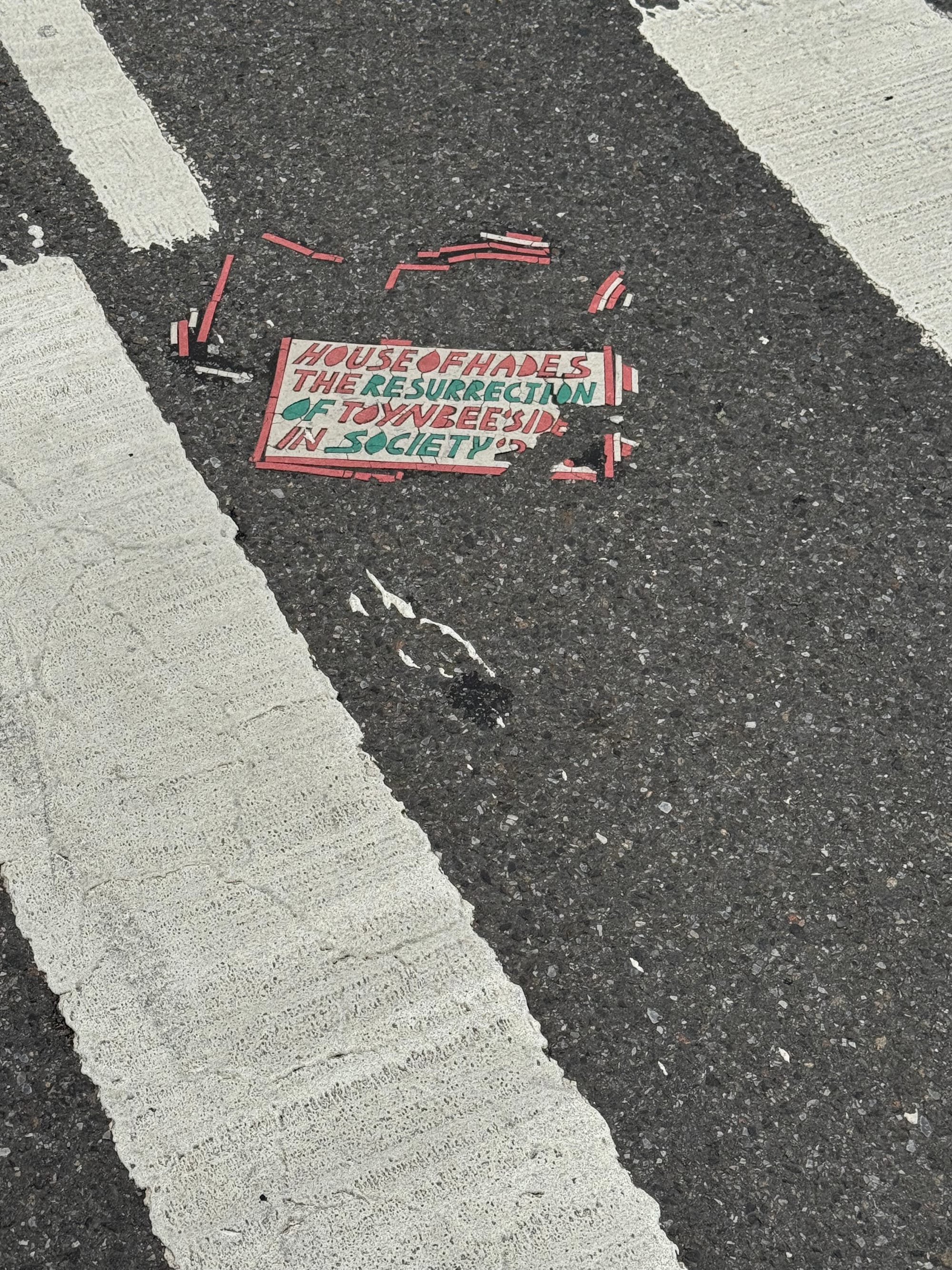 Resurrect Dead: The Mystery of the Toynbee Tiles